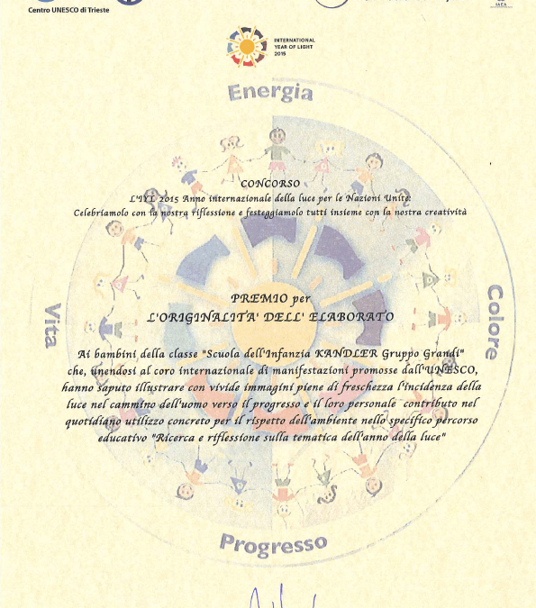 “La luce è……”  premiazioni