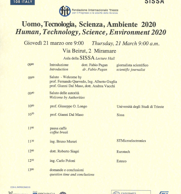 Uomo, Tecnologia, Scienza, Ambiente 2020