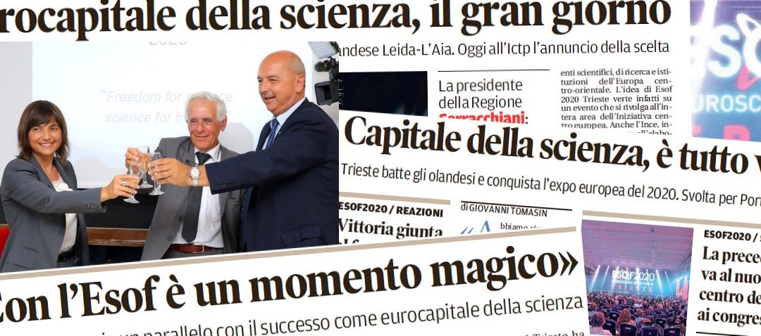 Trieste ESOF 2020 Capitale Europea della Scienza